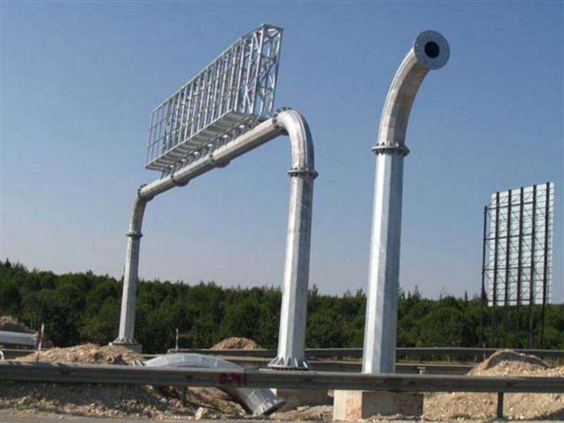 Steel Lighting and Electric Poles